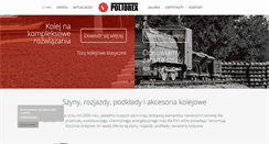 Desktop Screenshot of poltorex.pl